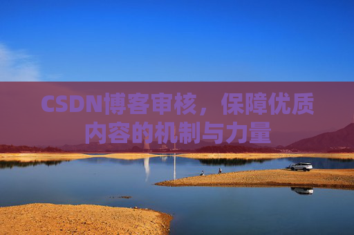 CSDN博客审核,保障优质内容的机制与力量